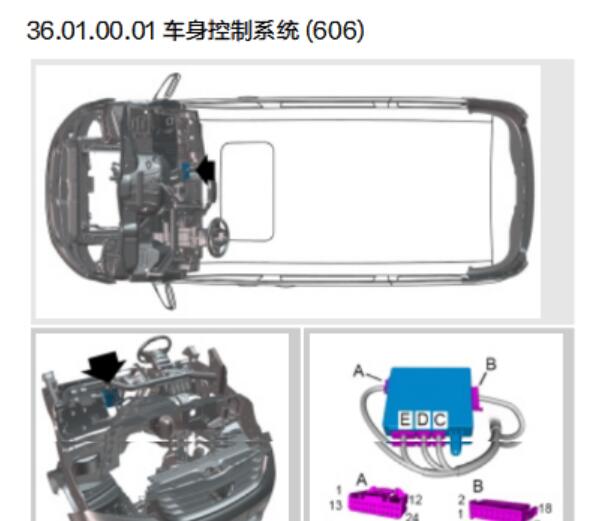 2016年华颂7 车身电脑位置
