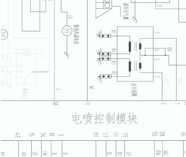 猎豹4RB3风扇电路图