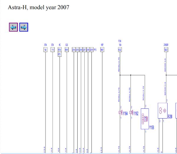 2007年欧宝雅特发动机电路图