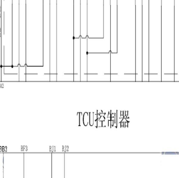 2014-2015年长安奔奔变速箱电路图