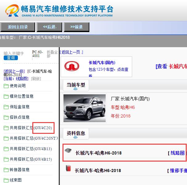 2018年长城哈弗H6 全车电路图