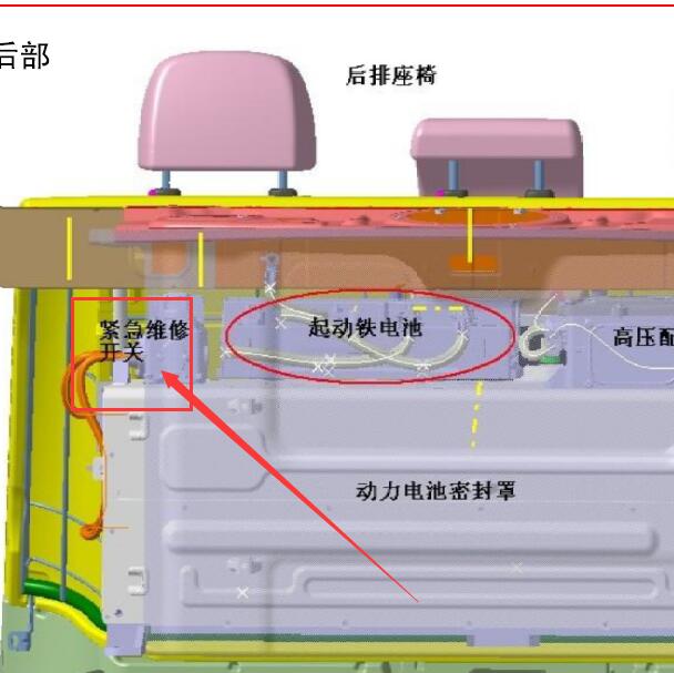 2015年比亚迪秦 维修开关位置