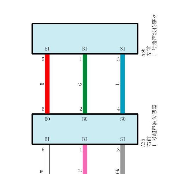 2015-2016年丰田卡罗拉前雷达电路图