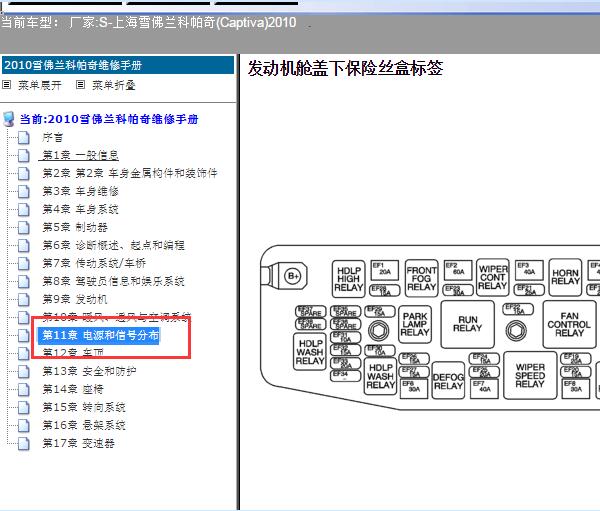 2010年雪佛兰科帕奇保险资料