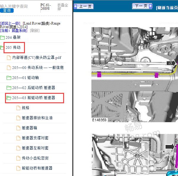 2014年路虎揽胜差速器拆装
