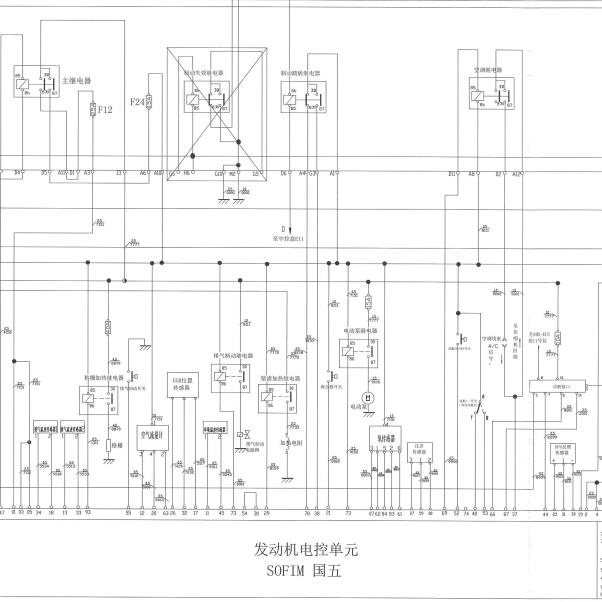 2014年依维柯发动机电路图