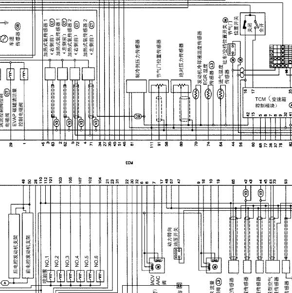 日产VQ30发动机电路图