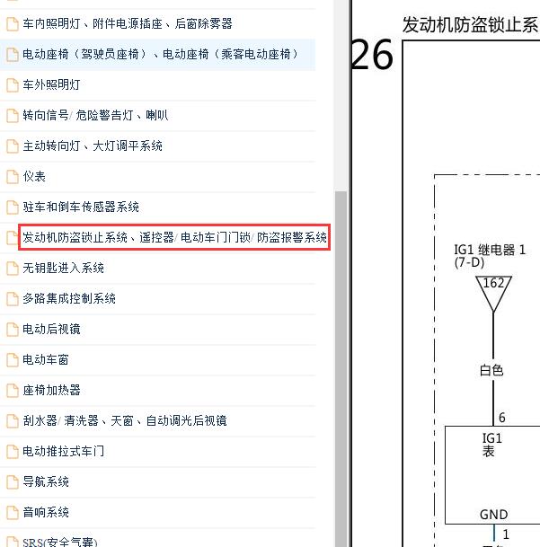 2015年本田奥德赛中控门锁电路图