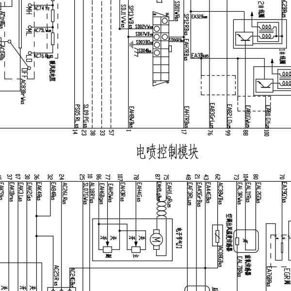 铃木派喜发动机电路图