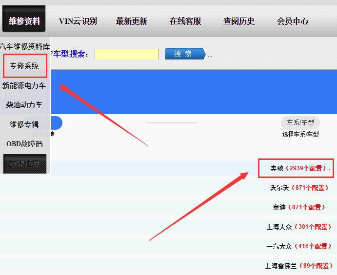 2015年奔驰C200电路图