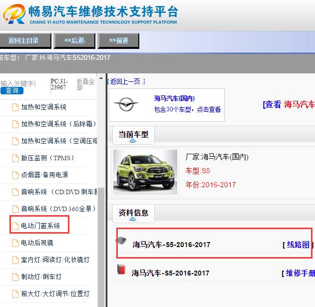 2016年海马S5电路图