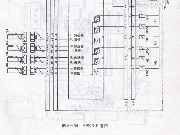 汇众伊斯坦纳MB100 ABS电路图