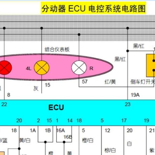 郑州日产锐骐四驱电路图