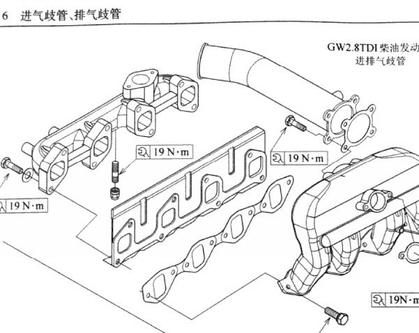 长城GW2.8TDI发动机维修手册资料