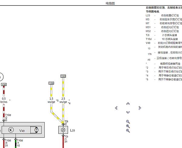 2017年大众宝来灯光电路图和保险丝盒资料