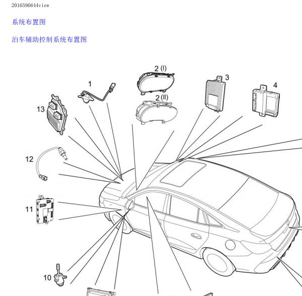 2021年名爵5雷达定位模块位置图