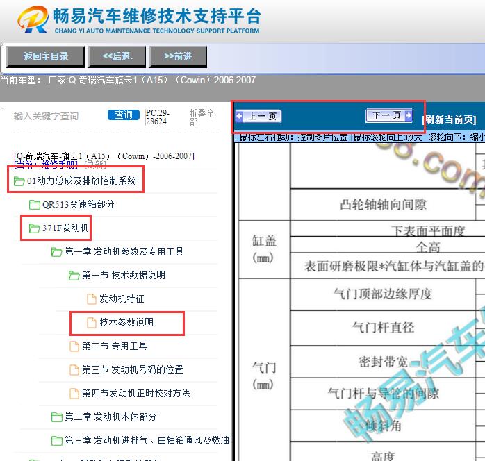2006-2007年奇瑞旗云1（A15）（Cowin） 缸盖扭矩资料