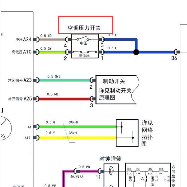 2019年捷途X70空调相关电路图