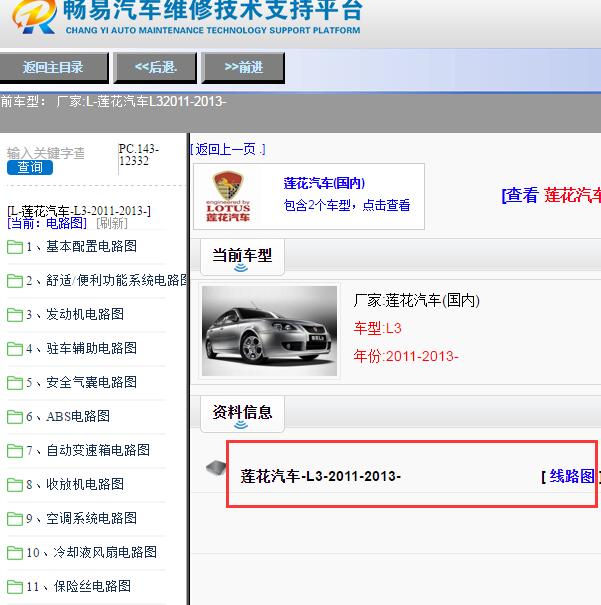 2011年莲花L3电路图