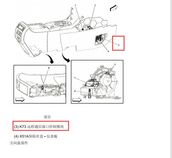 2014年凯迪拉克SRX网关位置