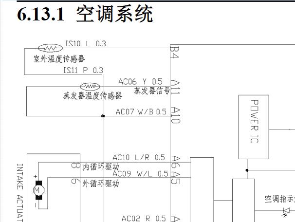 2017年长安CS35空调电路图