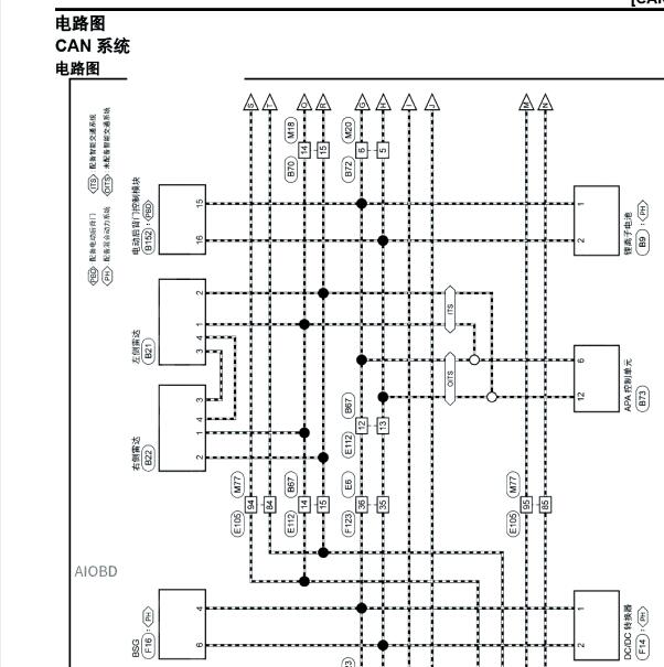 2021年启辰星CAN电路图.