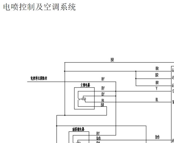 昌河铃木福瑞达发动机电路图