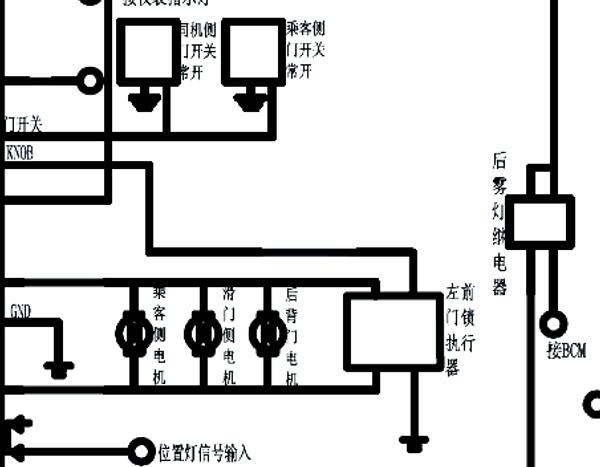 东风御风中控电路图