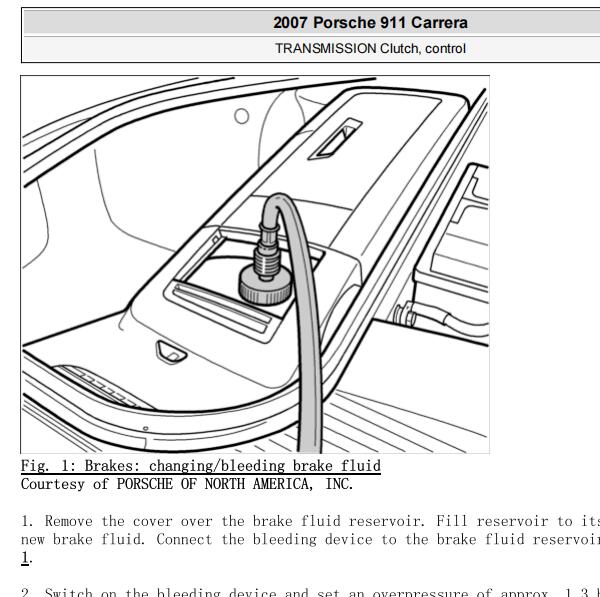 2007年保时捷911离合器维修手册与扭矩
