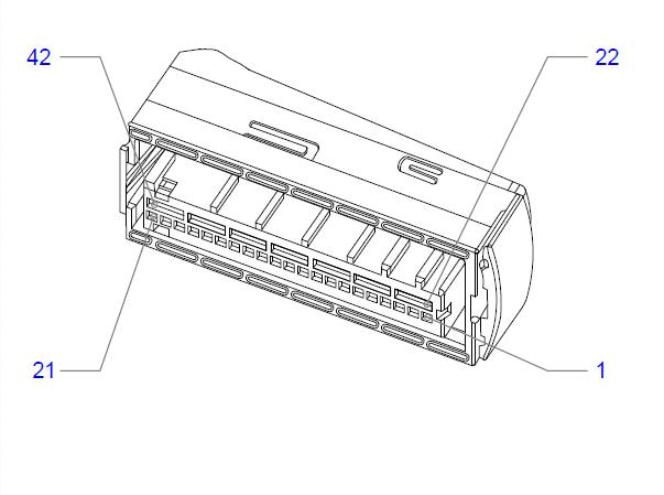 2006年欧宝雅特仪表针脚资料