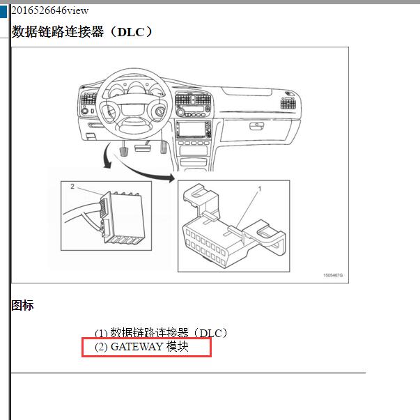 2011-2012年雪佛兰景程网关模块位置.