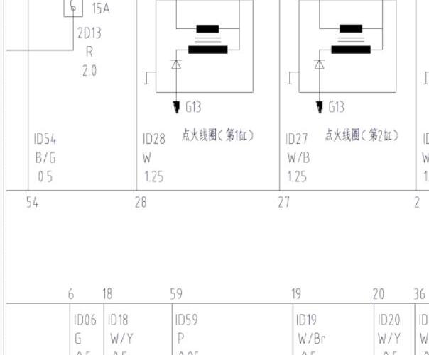 2019年江淮LJ4A18Q6发动机电路图