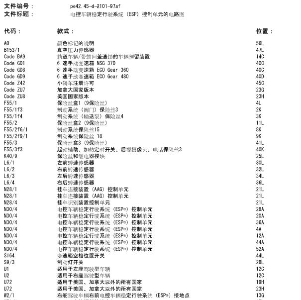 2012年奔驰斯宾特ABS电路图