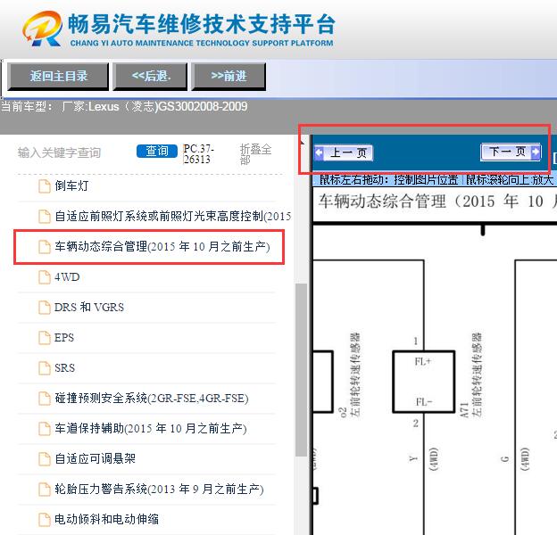 2008年雷克萨斯GS300  ABS电路图