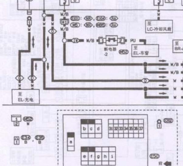 2009年郑州日产锐骐保险丝盒资料