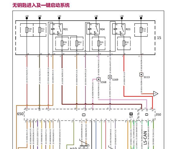 2016年观致5 无钥匙电路图和保险丝继电器盒说明资料