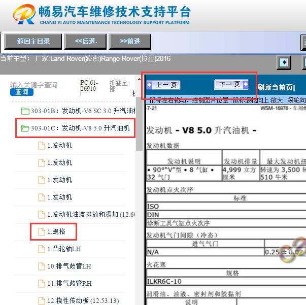 2016年路虎揽胜  发动机扭矩资料