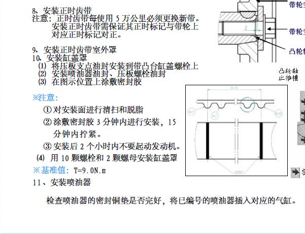 郑州日产锐旗ZD25TCR发动机正时