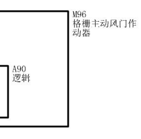 2016年凯迪拉克ATS-L进气格栅电路图