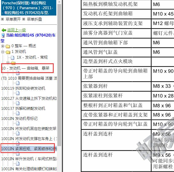 2011年保时捷帕拉梅拉发动机扭矩