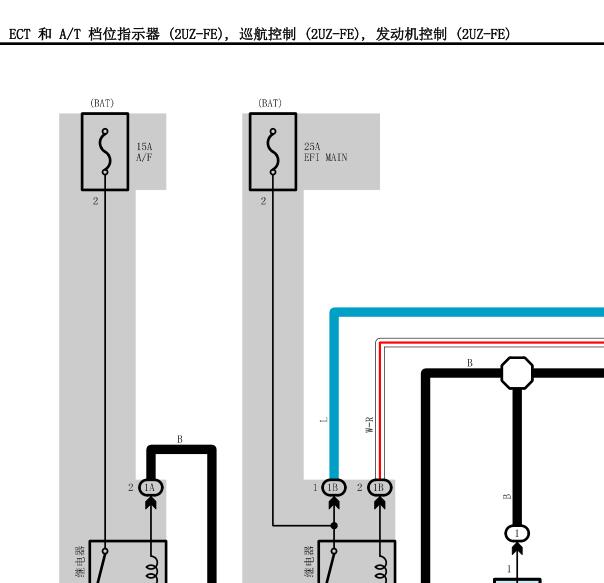 2004年雷克萨斯GX470发动机电路图