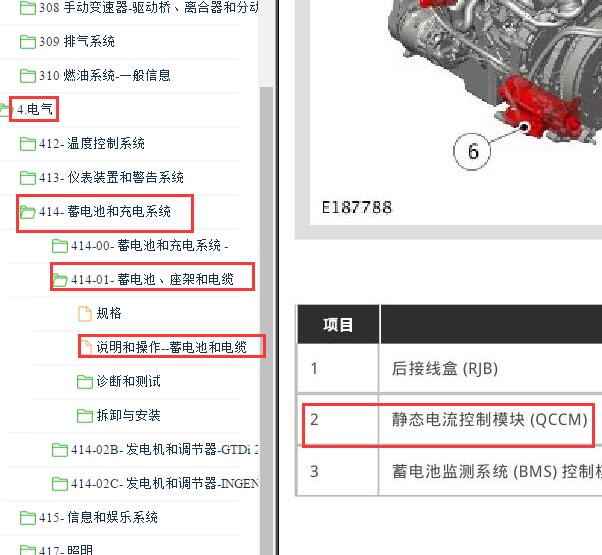 2018年路虎发现神行静态电流模块位置