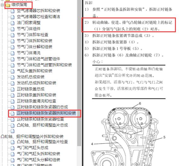 2005-2007年昌河铃木利亚纳发动机正时
