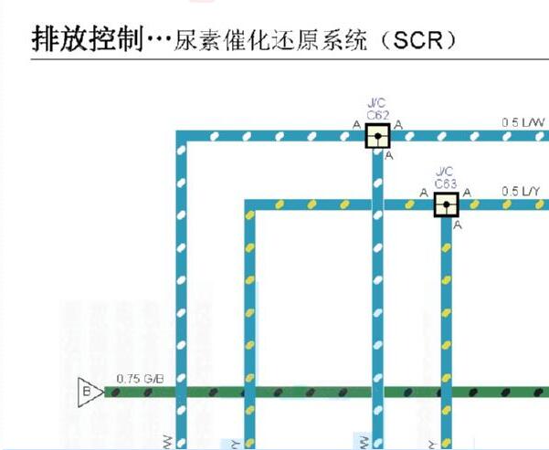 2021年五十铃D-MAX尿素系统电路图
