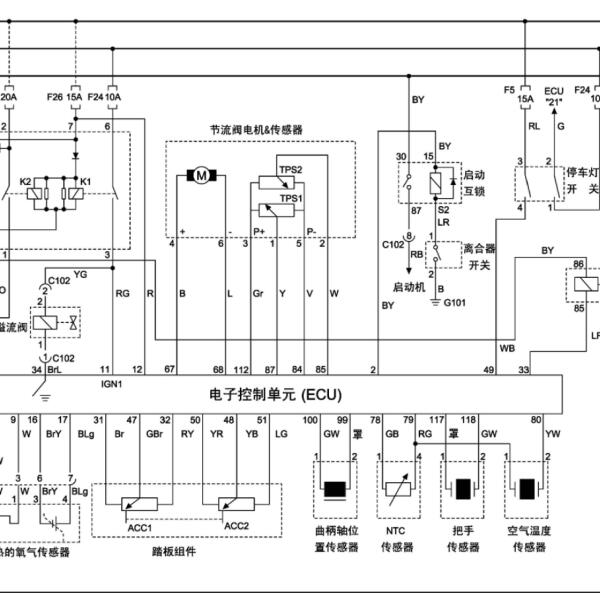 2009年上海汇众伊斯坦纳 M161G23D发动机电路图和维修手册