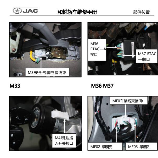 江淮和悦ETAC位置资料