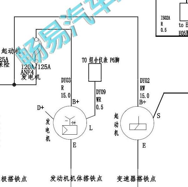 2017-2019年风光580启动电路图.