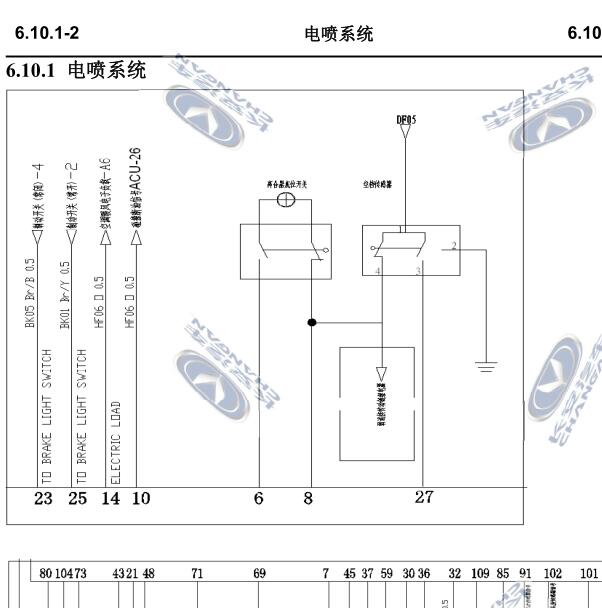 2016年长安CS35 JL478QE发动机电路图