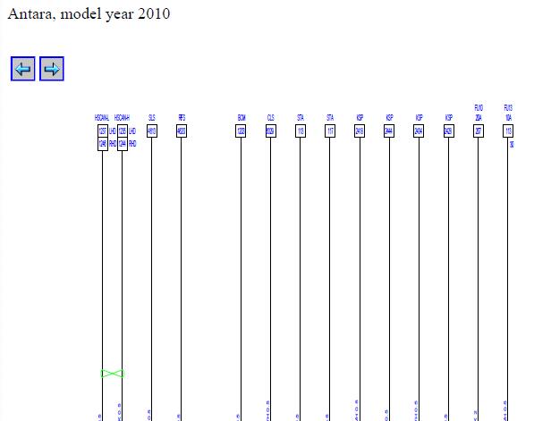 2010年欧宝安德拉发动机电路图