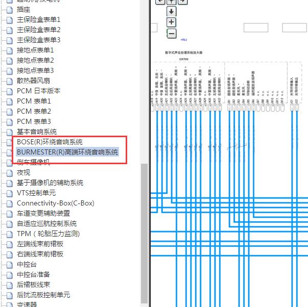 2020年保时捷 Carrera 音响电路图